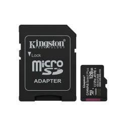 Cartão de Memória microSDXC Kingston 128GB 150 MB/s Classe 10 A1 — H&H Suprimentos Corporativos