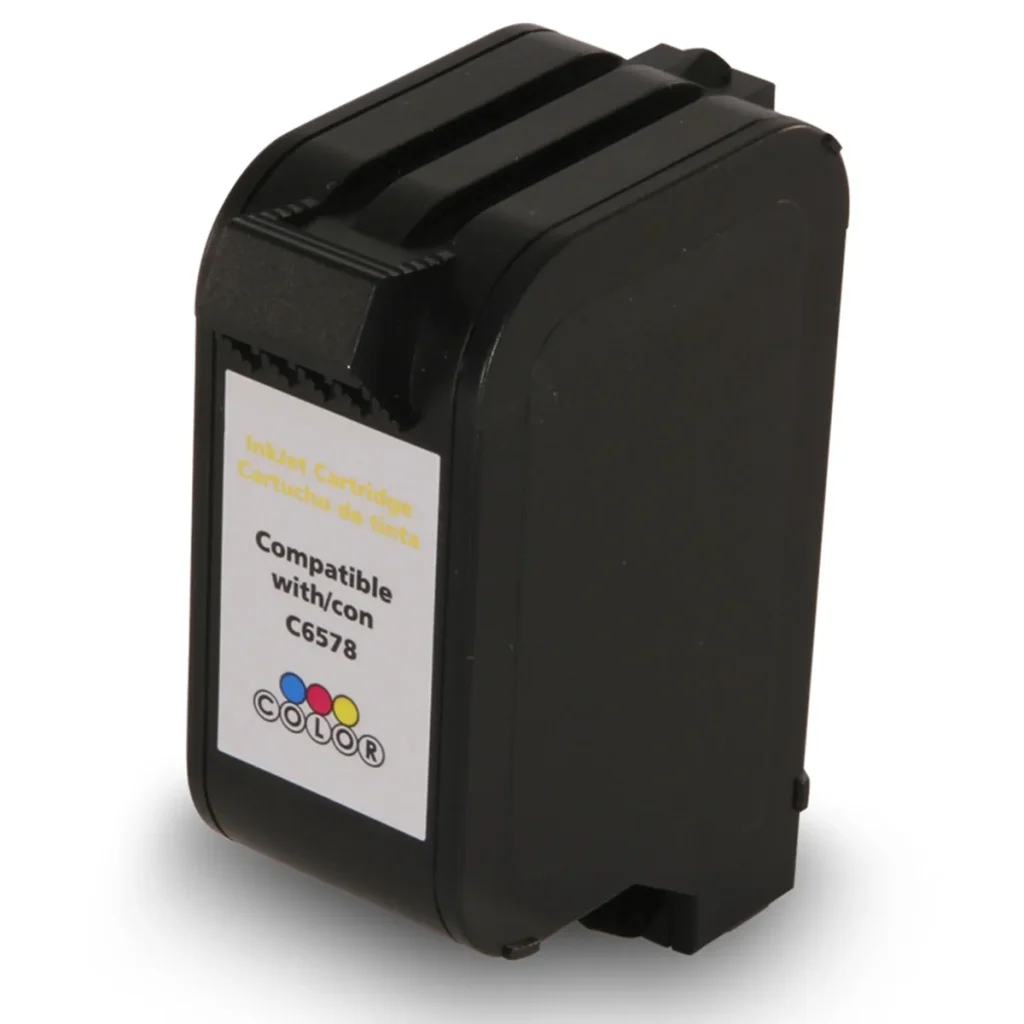Cartucho de tinta compatível HP 78 C6578DL colorido 30 ml