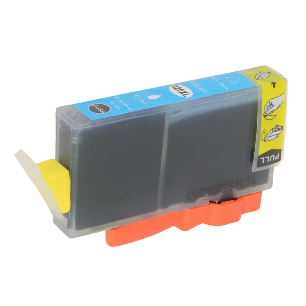 Cartucho de tinta compatível HP 920XL CD972AL ciano 13 ml