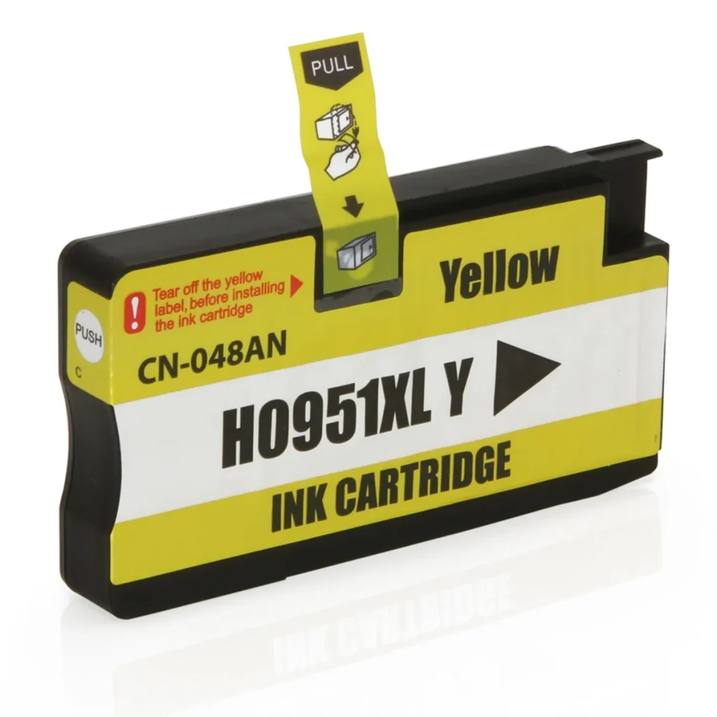 Cartucho de tinta compatível HP 951XL CN048A amarelo 20 ml