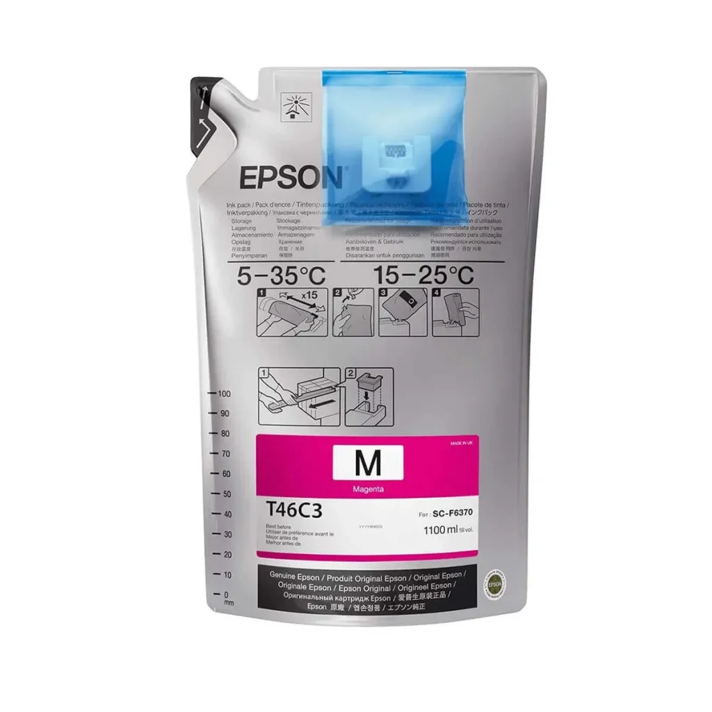 Cartucho de tinta Epson T46C320 magenta 1,1 L original