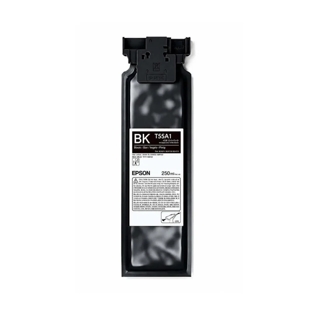Cartucho de tinta Epson T55A120 preto 250 ml original
