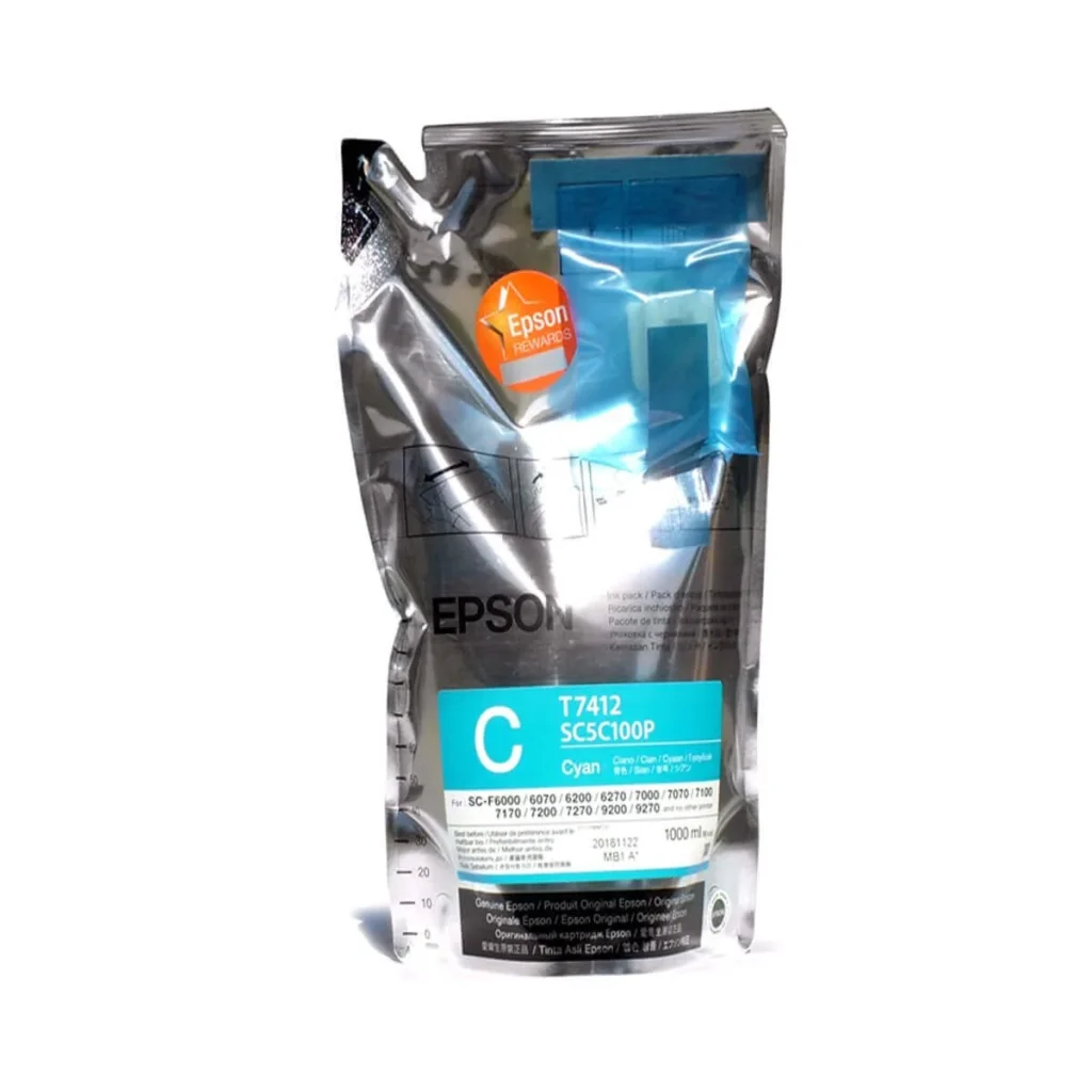 Cartucho de tinta Epson T741220 ciano 1 L original