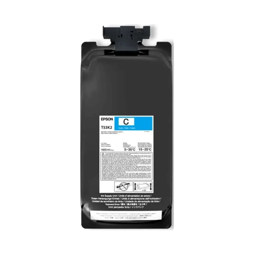 Cartucho de tinta Epson ultrachrome ds T53K220 ciano 1,6 L original
