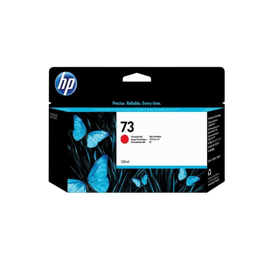 Cartucho de tinta HP 73 vermelho cromático CD951A 130 ml original