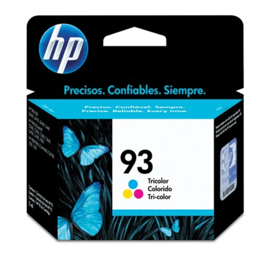 Cartucho de tinta HP 93 C9361WB colorido original 5 ml