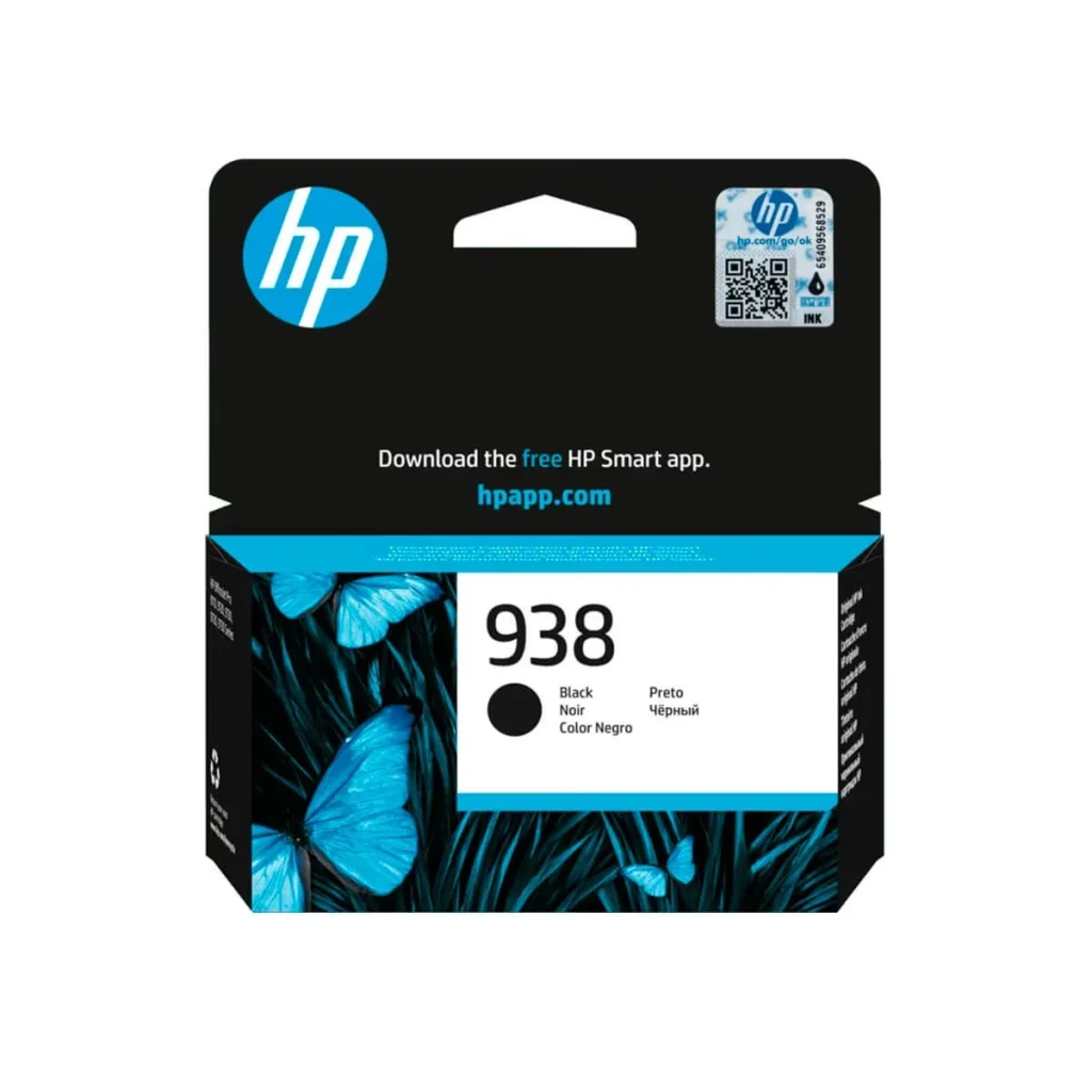 Cartucho de tinta HP 938 4S6X8PL preto original