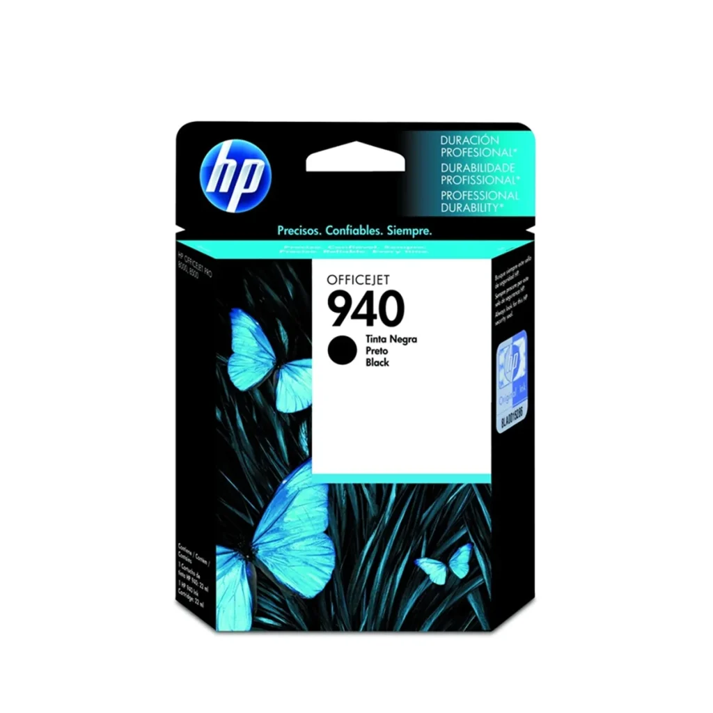 Cartucho de tinta HP 940 C4902AL preto original 28 ml