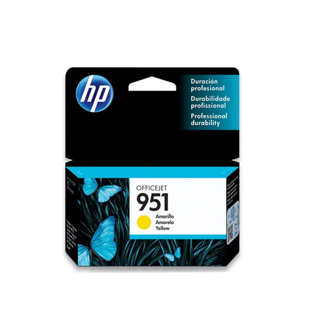 Cartucho de tinta HP 951 CN052AL amarelo 8 ml original
