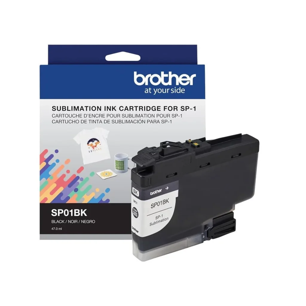 Cartucho de tinta sublimática Brother SP01BKS preto 47 ml original