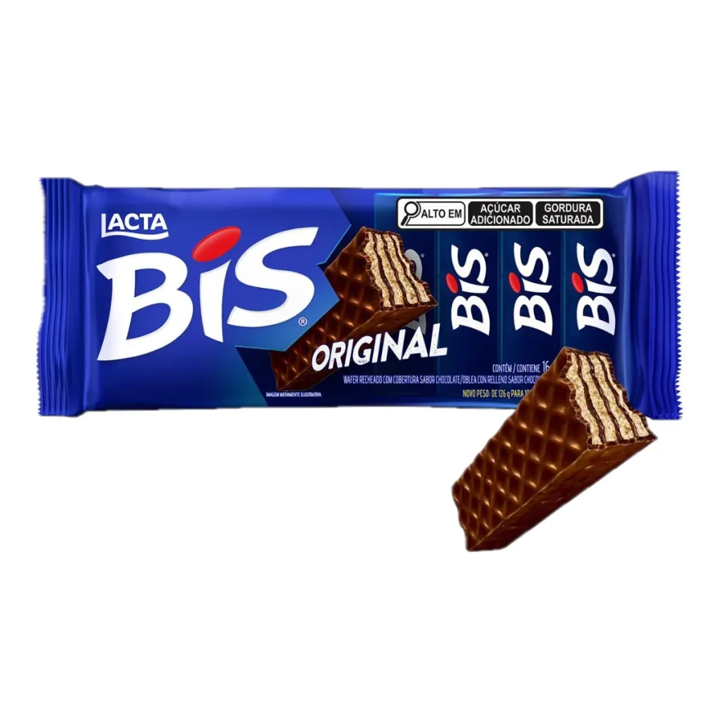 Chocolate lacta bis ao leite 100,8 g