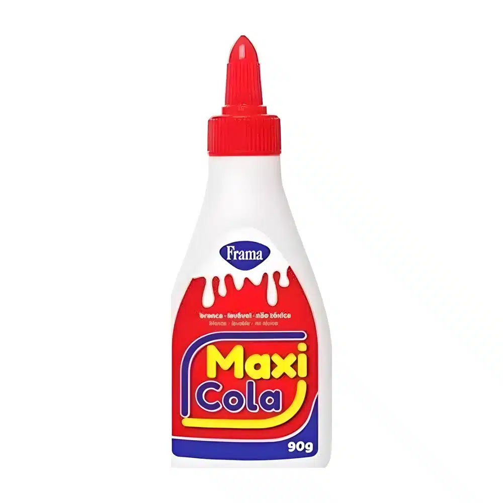 Cola branca escolar maxi cola 90 g