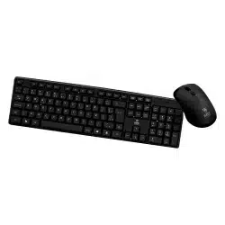 Combo Kross Elegance Teclado e Mouse USB com Fio KE-KM400V1 Preto — H&H Suprimentos Corporativos