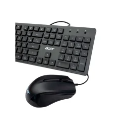 Combo Teclado e Mouse com Fio Acer OCC300 Gen2 Preto — H&H Suprimentos Corporativos