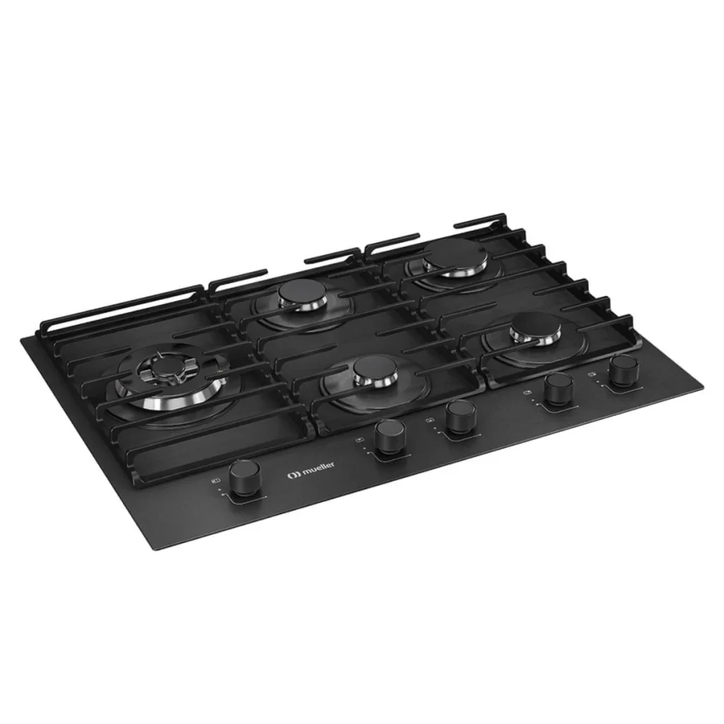 Cooktop a gás mueller 5 bocas mesa antiaderente MCG5BN