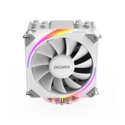 Cooler para Processador PCYES Frost Pulse ARGB 120 mm Branco — H&H Suprimentos Corporativos