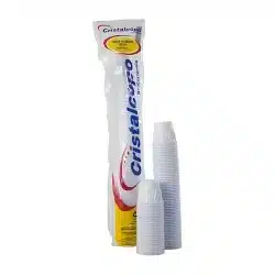 Copo Descartável Cristalcopo 50 ml c/ 100 (Café) — H&H Suprimentos Corporativos