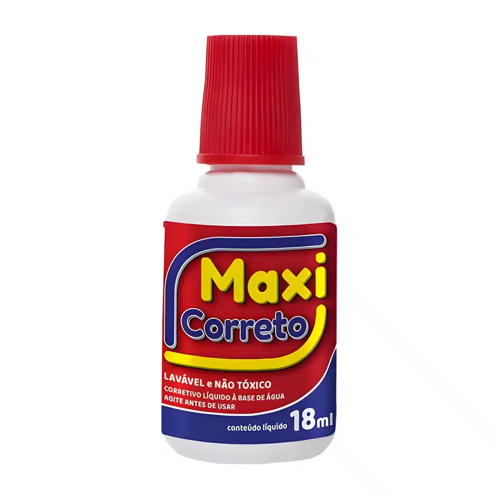 Corretivo líquido maxi correto 18 ml