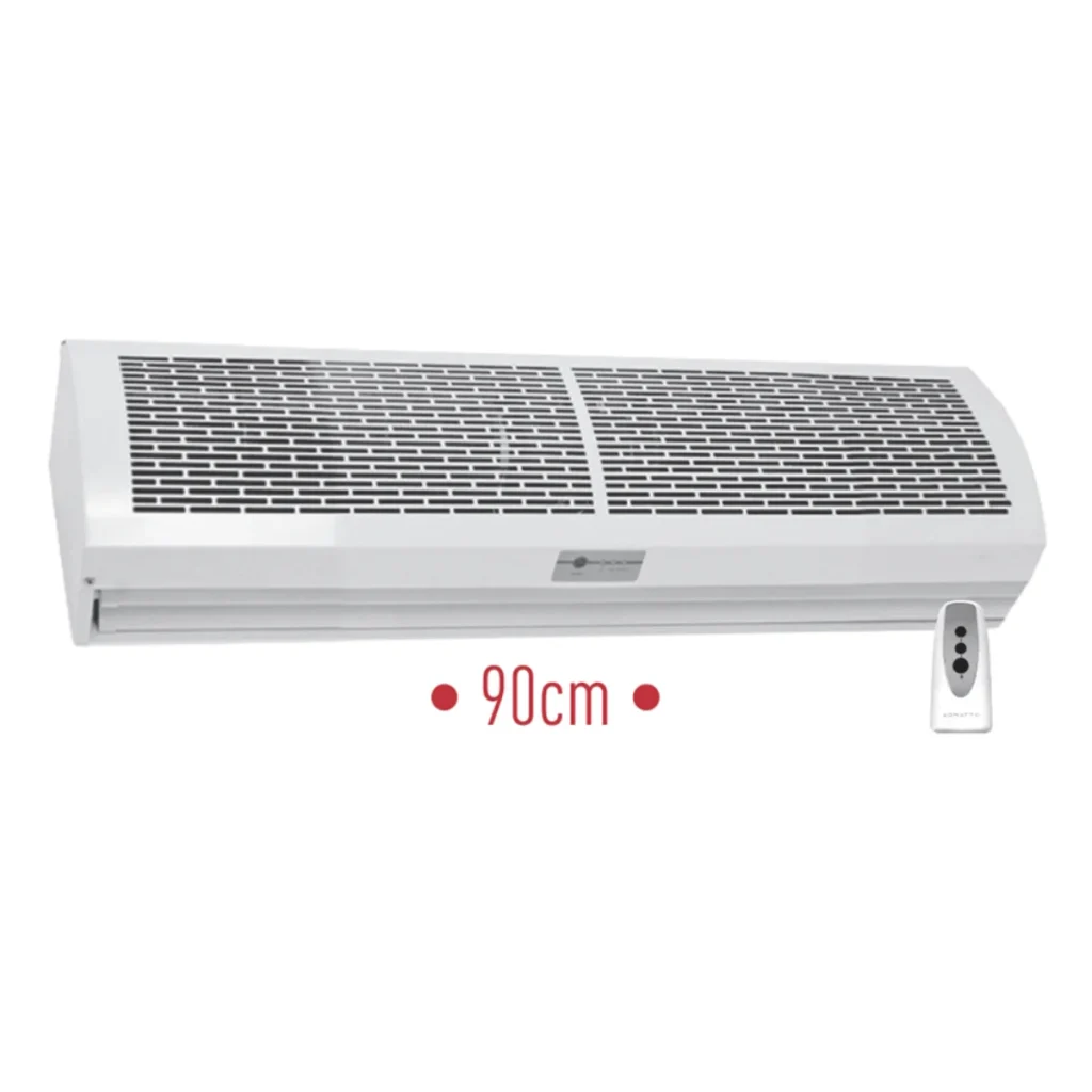Cortina de ar agratto 90 cm controle remoto 2 velocidades