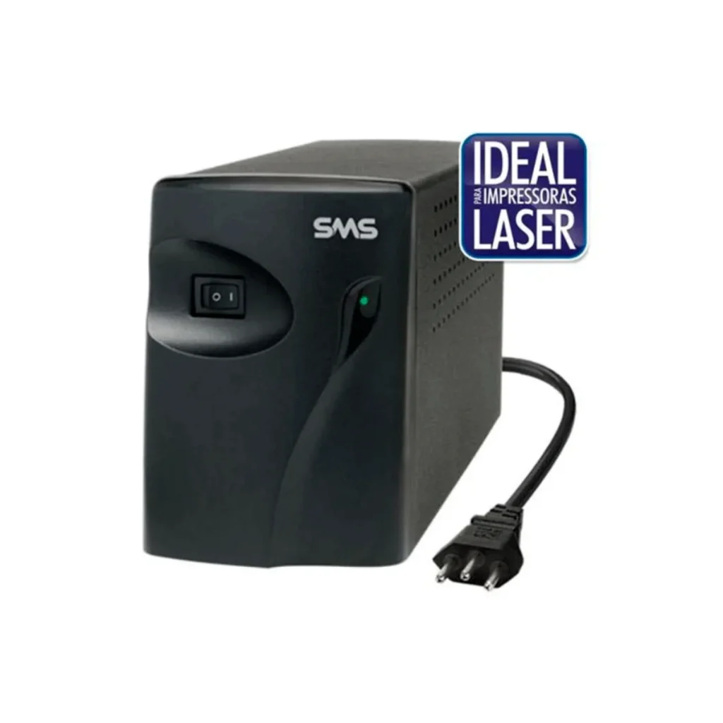 Estabilizador SMS progressive laser iii 2000VA senoidal Bivolt