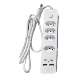 Extensão para Cabo de Alimentação NBR 14136 10 A KP-BX2204 — H&H Suprimentos Corporativos