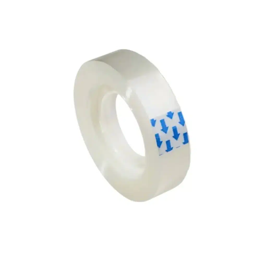 Fita adesiva transparente bopp 12 mm x 30 m