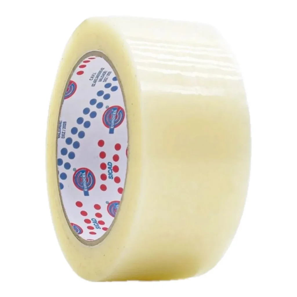 Fita adesiva transparente eurocel 45 mm x 100 m