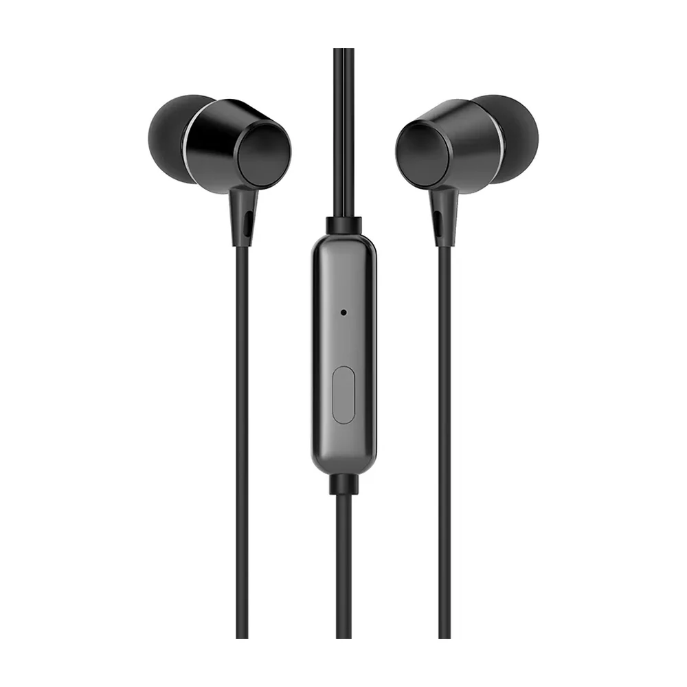Fone de ouvido HP DHE-7000 intra-auricular com microfone P2 preto