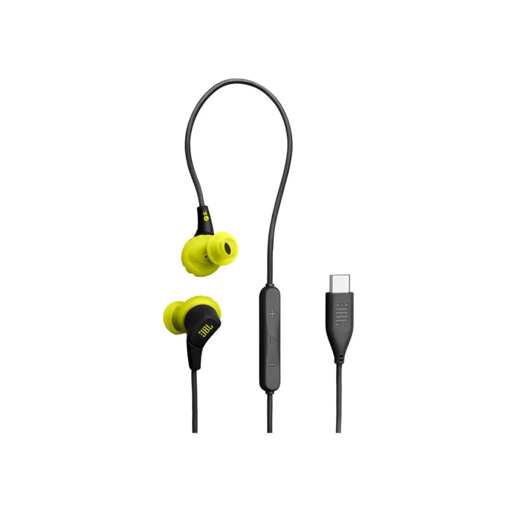 Fone de ouvido JBL endurance run 3 USB-c IP65 com fio