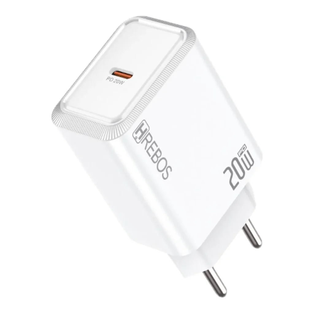 Fonte carregador hrebos CRG-262 20W turbo