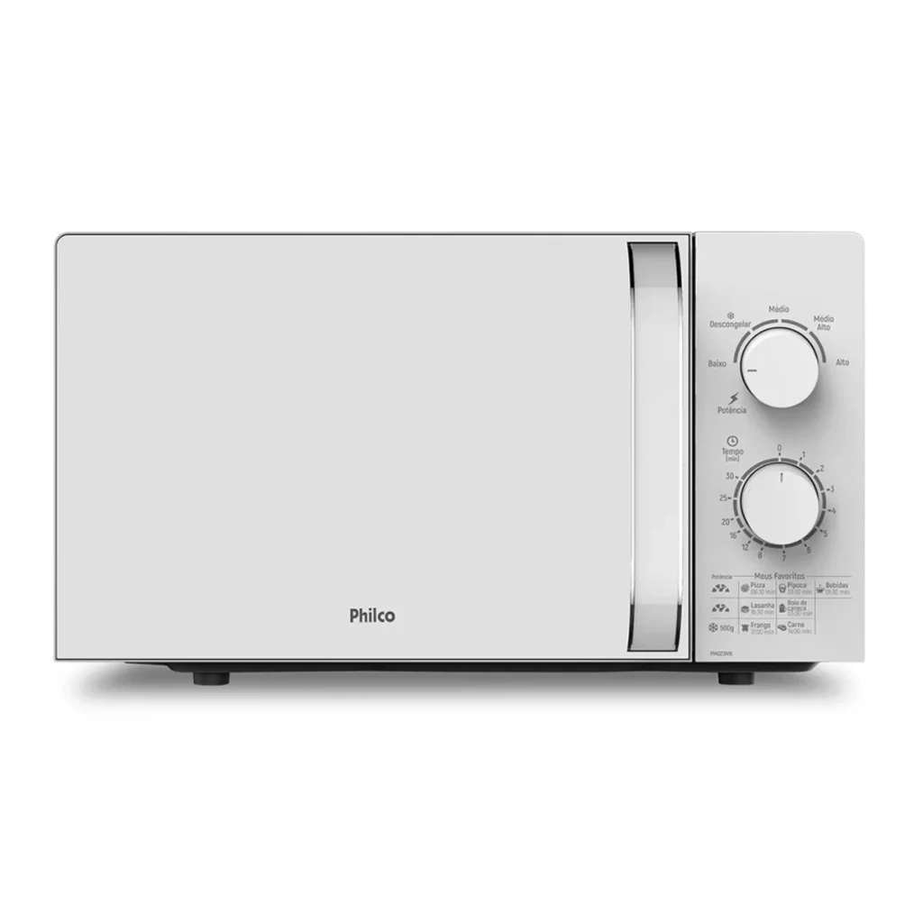 Forno de micro-ondas philco PMO23MB 20 litros
