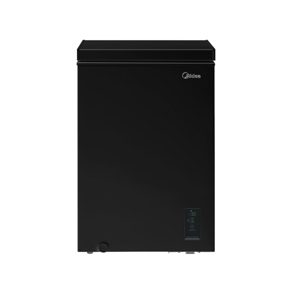 Freezer midea horizontal digital flexbeer 100 litros MDRC151 preto