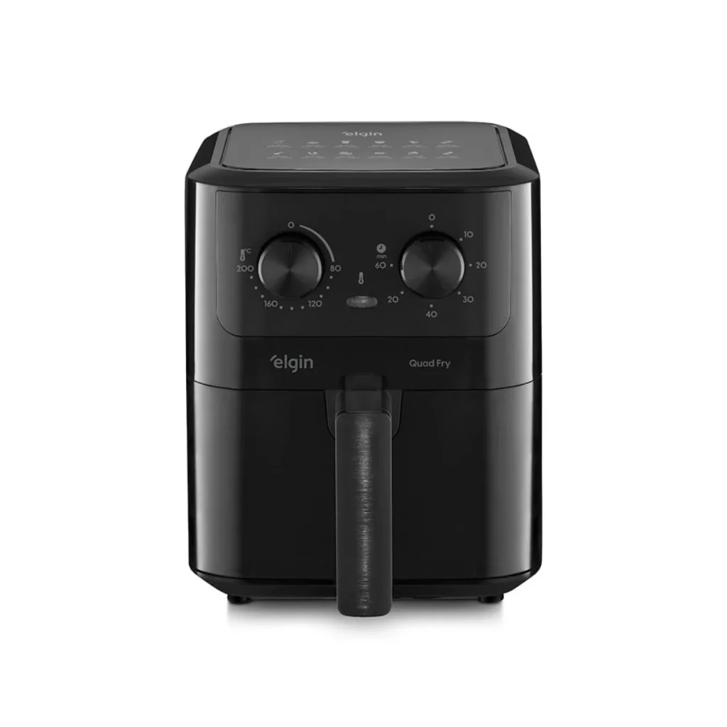 Fritadeira elétrica Elgin quad fry 4,2 L black resist 1.400 w