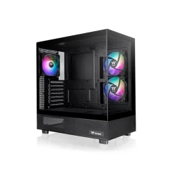 Gabinete Thermaltake TT View 270 Plus TG ARGB Mid Tower E-ATX Preto — H&H Suprimentos Corporativos