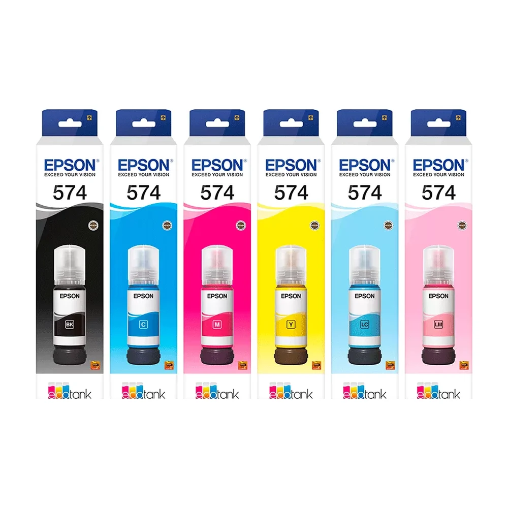 Garrafa de tinta Epson T574 ciano 70 ml original
