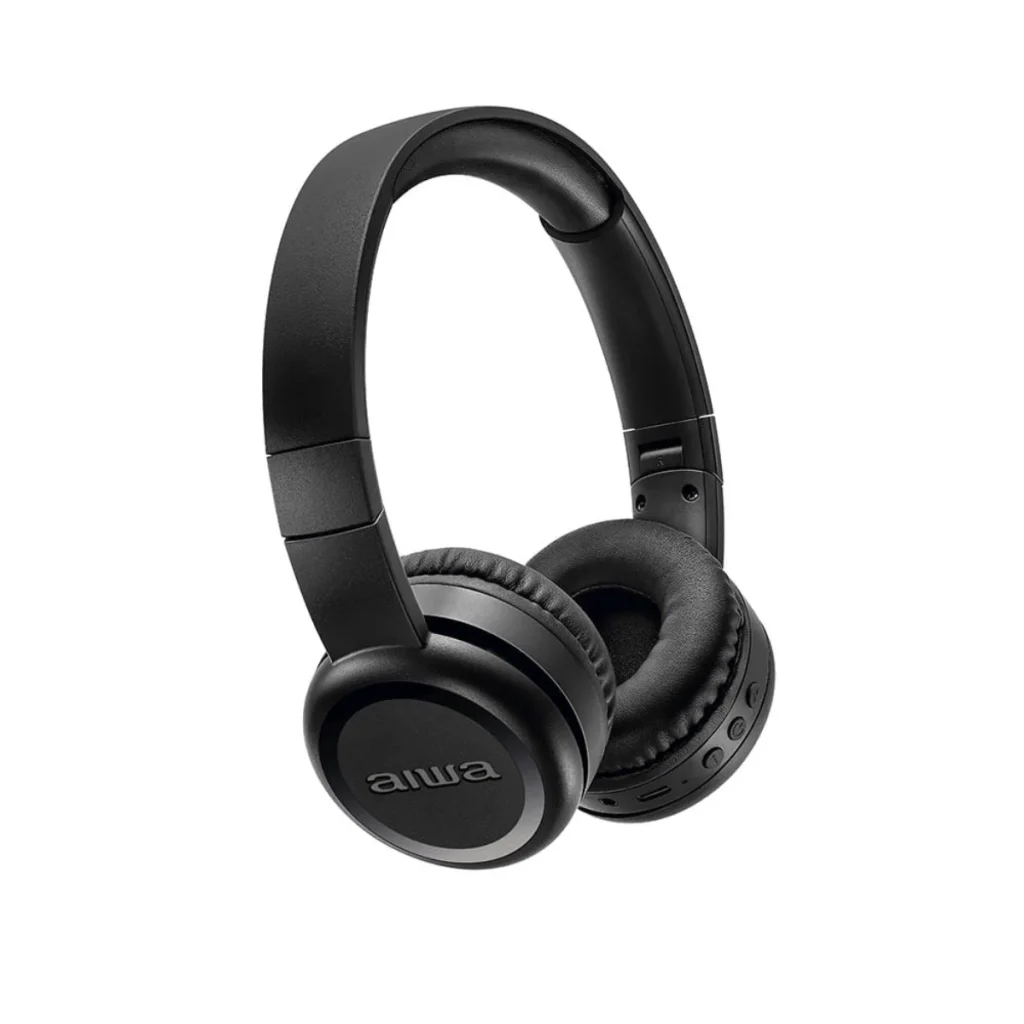 Headphone aiwa AWS-HP-03 Bluetooth 5.2 com microfone