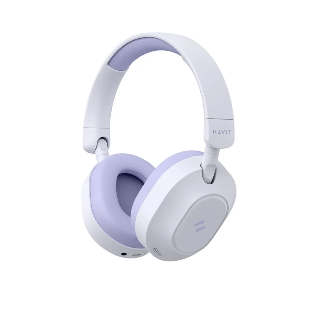 Headphone havit H668BT Bluetooth 5.4 com cancelamento ativo de ruído