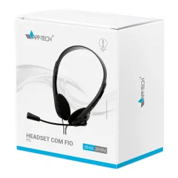 Headset com Fio P2 App-Tech — H&H Suprimentos Corporativos