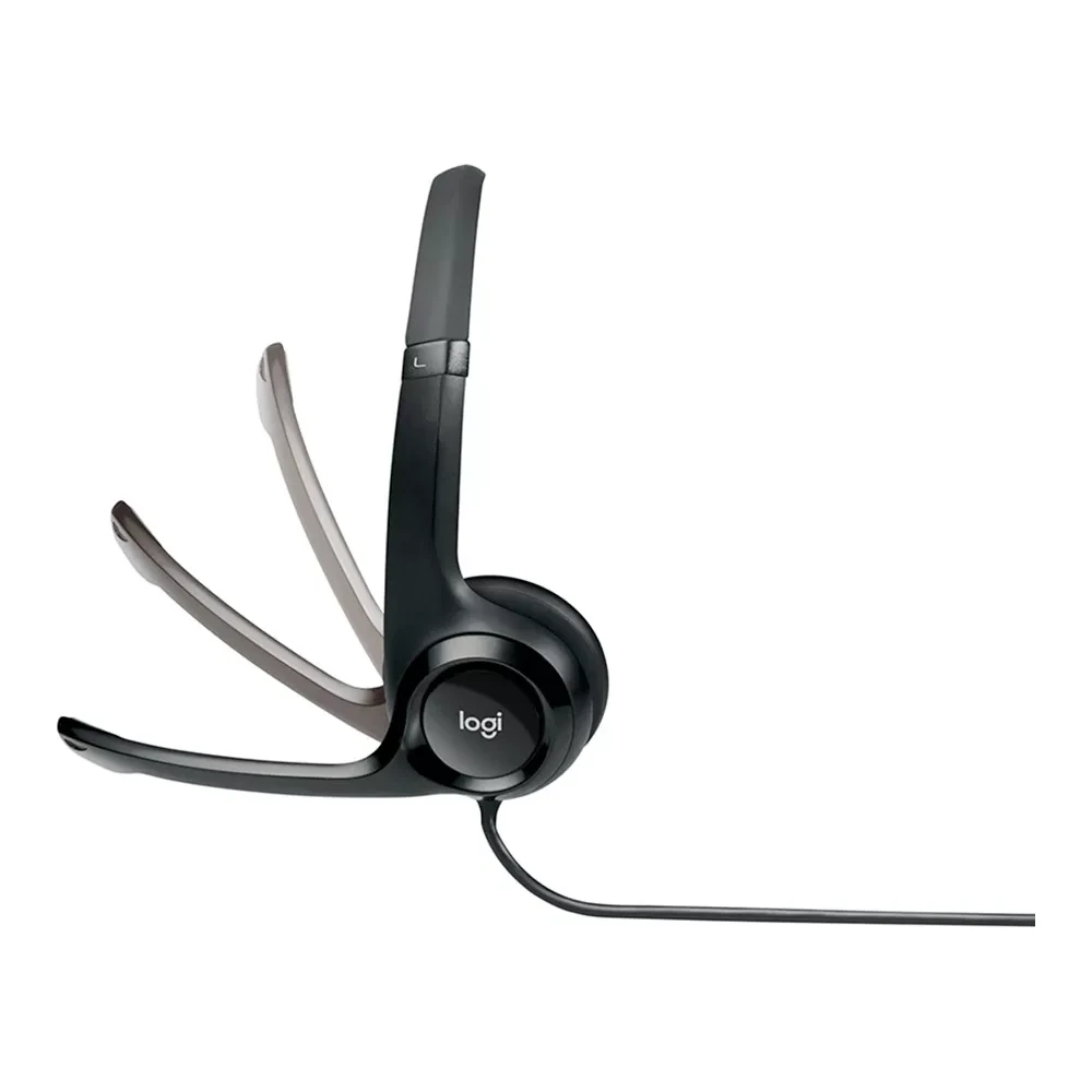 Headset Logitech H390 USB preto