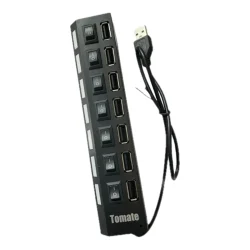 Hub USB 2.0 com 7 Portas Tomate MST-004 — H&H Suprimentos Corporativos