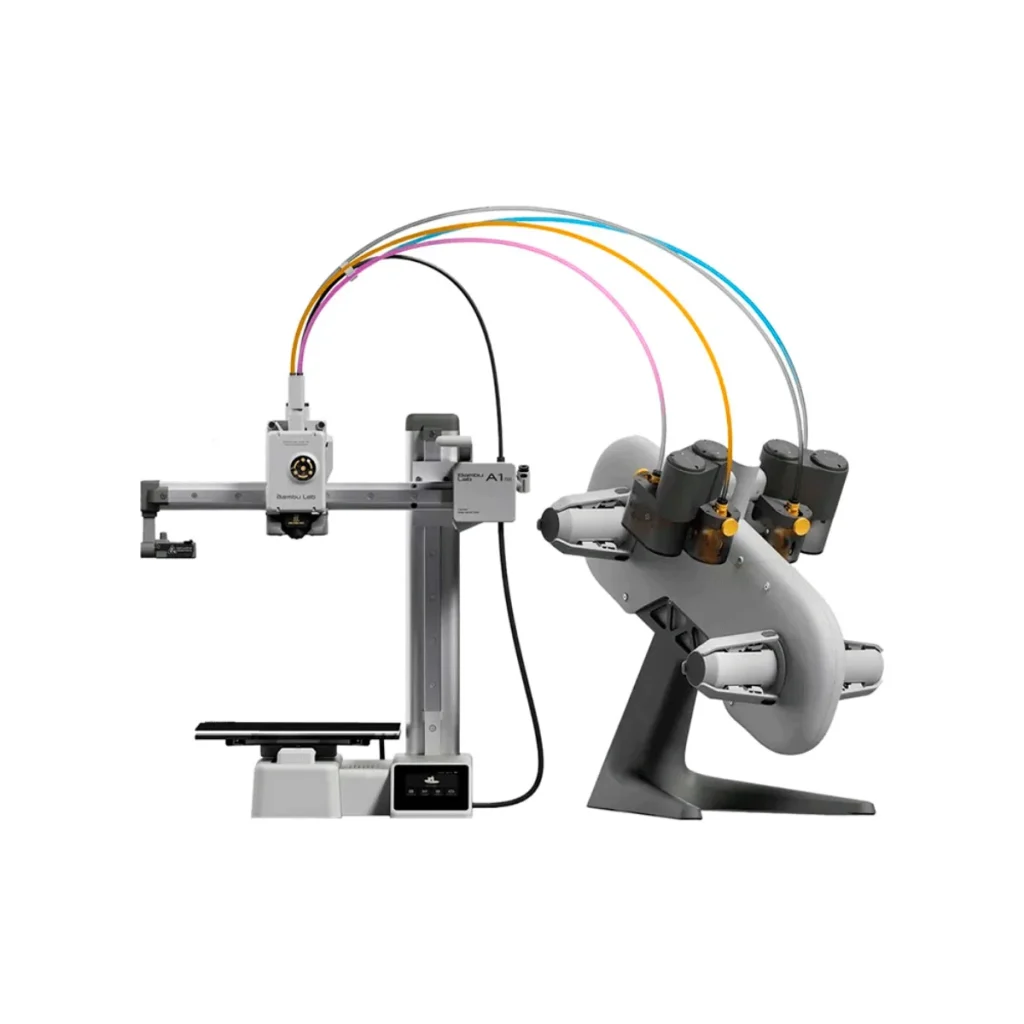 Impressora 3D bambu lab A1 Mini com ams Lite multicolorida Bivolt