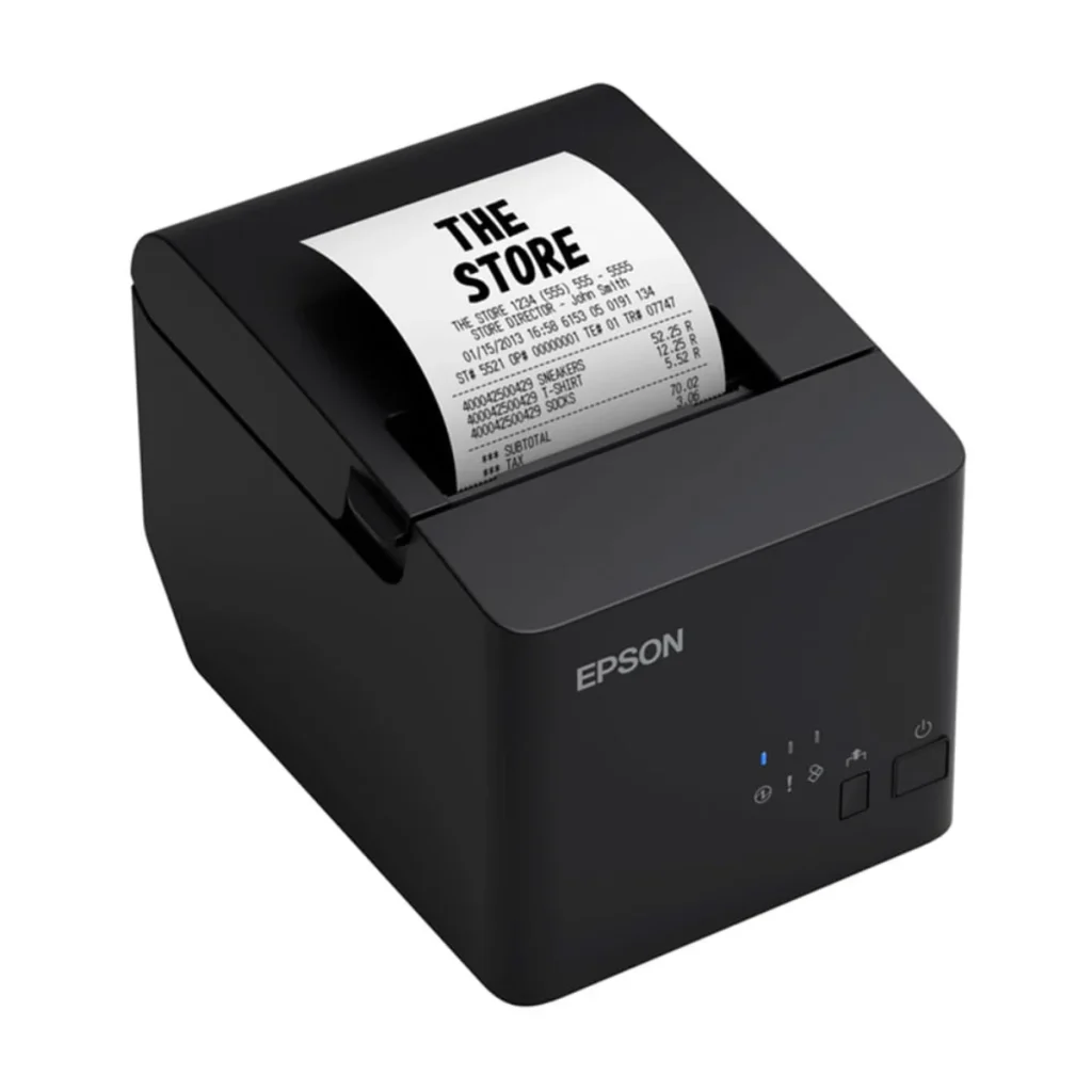 Impressora de recibos Epson TM-T20X-II ethernet e USB Bivolt