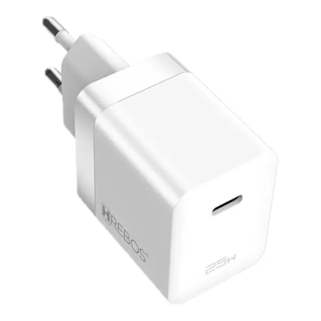 Kit carregador Power delivery 25 w USB-c hrebos CRG-500C