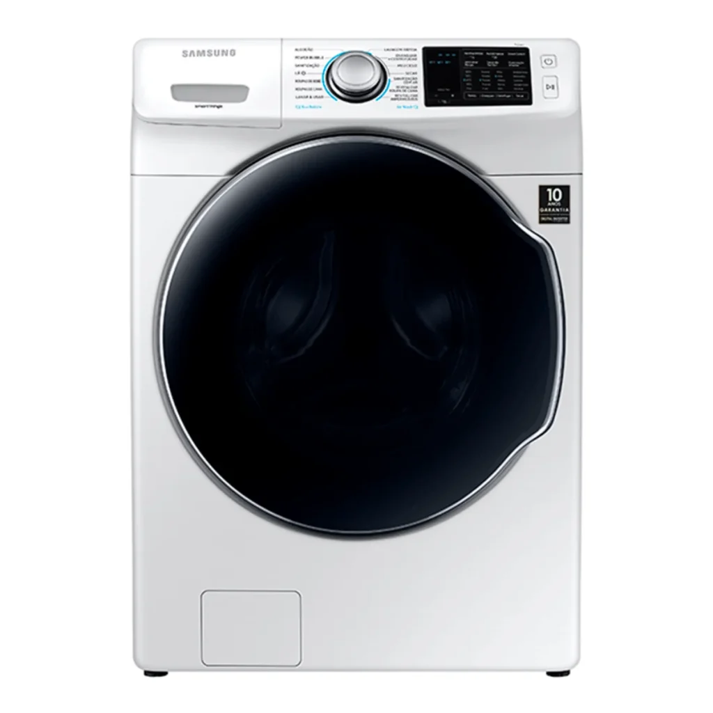 Lava e seca Samsung WD15N7210KW 15 kg porta frontal smartthings branca