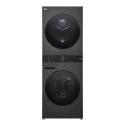 Lava e Seca Smart LG WashTower 14 kg Inteligência Artificial AIDD WK14BS6A Black Inox — H&H Suprimentos Corporativos