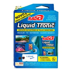 Limpador de Telas Tronic 120 ml com Flanela — H&H Suprimentos Corporativos