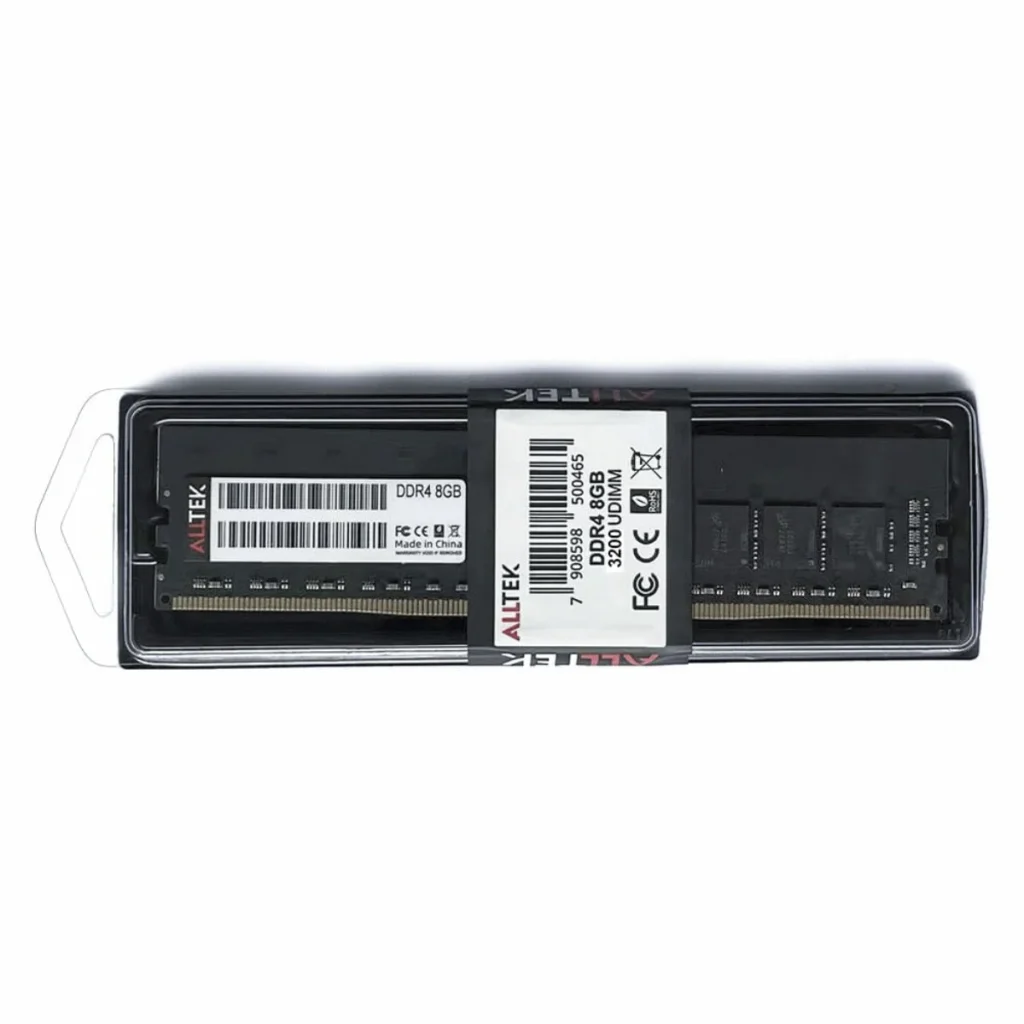 Memória ram Alltek 8GB DDR4 3200 mhz desktop caixa com 10 unidades