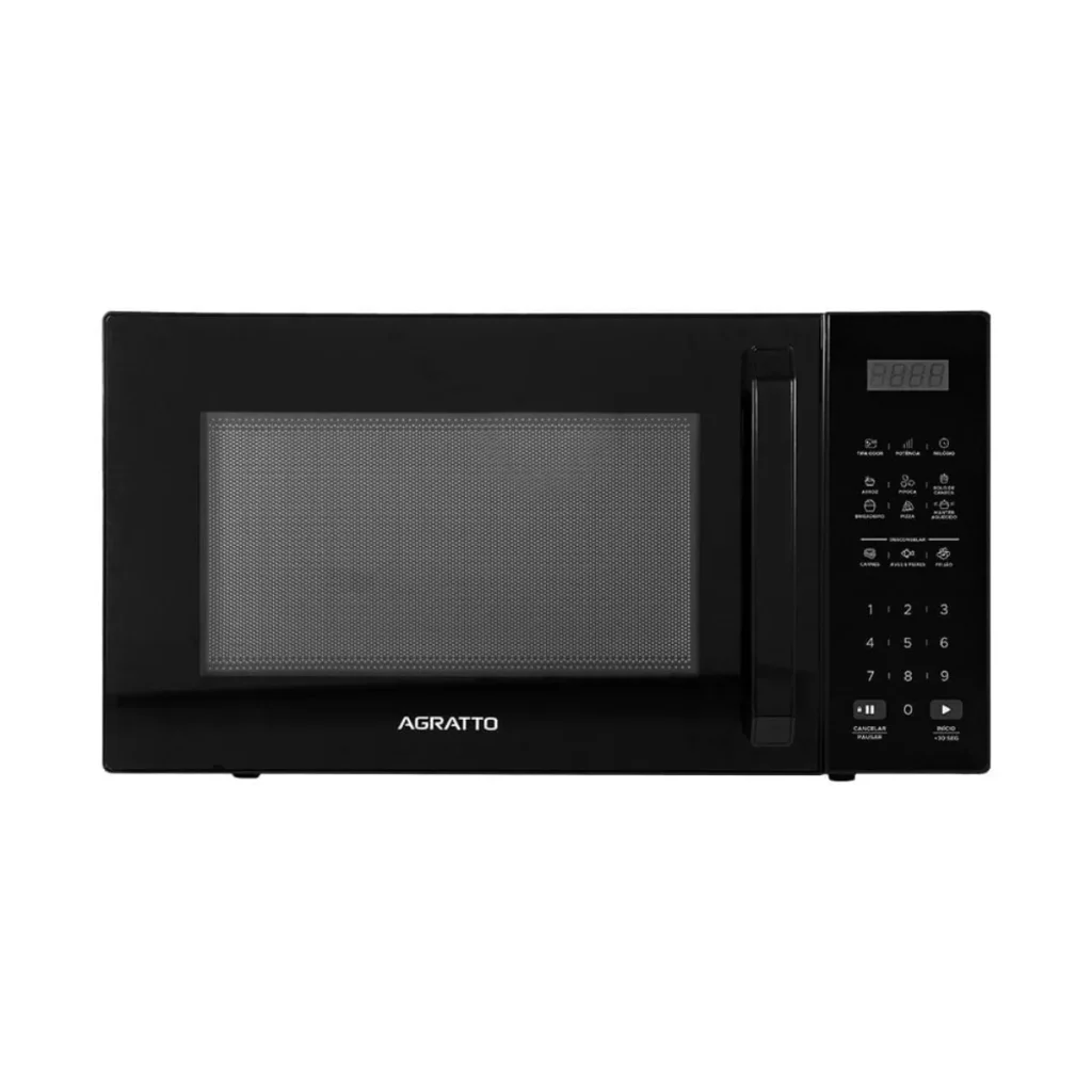 Micro-ondas agratto 32 litros função tira odor AMIC01N