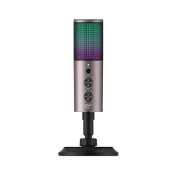 Microfone de Mesa Havit GK61 USB com Botão de Mudo e Redução de Ruído — H&H Suprimentos Corporativos