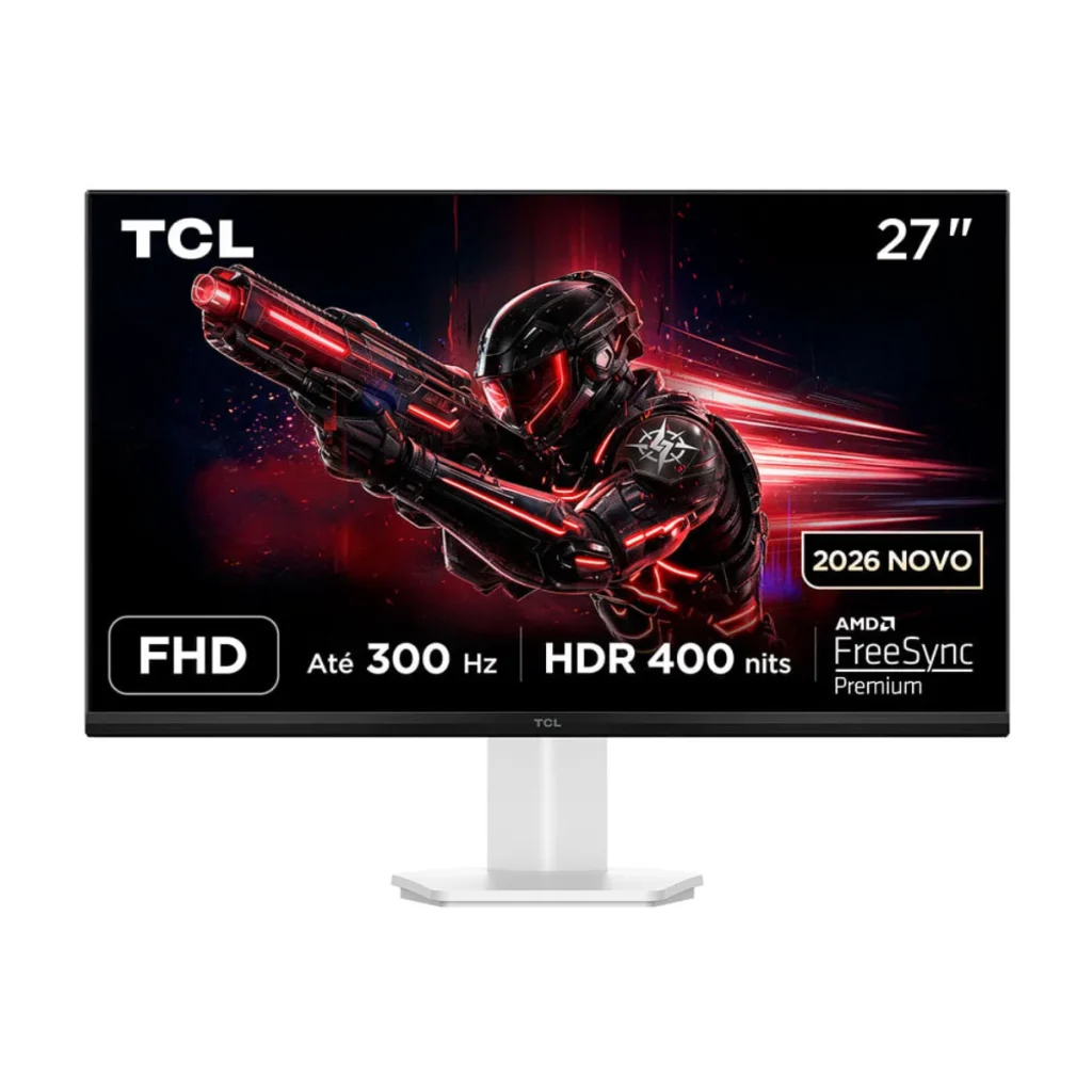 Monitor Gamer tcl 27P1AD 27" full HD 280 Hz hdmi e displayport